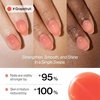 image:imageohora Complete Nail Care Bundle  Gel Press On NP Rosy Glow  Nail Strengthener Grapefruit  Mini Green Tea Nail Remover  Complete AtHome Gel Nail Set  No UV Lamp Needed