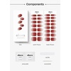 image:imageohora Semi Cured Gel Nail Set of 2 N Bare Apricot amp N Fig Jam  Professional SalonQuality Nail Care