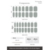 image:imageohora Semi Cured Gel Nail Set of 2 N Cream Indigo amp N Cream Fog  Professional SalonQuality Nail Care
