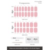 image:imageohora Semi Cured Gel Nail Set of 2 N Cream Pink amp N Dancing Flower  Professional SalonQuality Nail Care