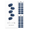 image:imageohora Semi Cured Gel Nail Set of 2 P Cobalt Blue amp N Cream Indigo  Professional SalonQuality Nail Care