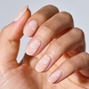 image:imageohora Semi Cured Gel Nail Strips N Aloha Dream  Beige Art Works with Any Lamps SalonQuality Long Lasting Easy to Apply amp Remove  Includes 2 Prep Pads Nail File amp Wooden Stick