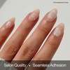 image:imageohora Semi Cured Gel Nail Strips N Aloha Dream  Beige Art Works with Any Lamps SalonQuality Long Lasting Easy to Apply amp Remove  Includes 2 Prep Pads Nail File amp Wooden Stick