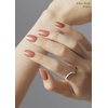 image:imageohora Semi Cured Gel Nail Strips N Bare Brick  Works with Any Lamps SalonQuality Long Lasting Easy to Apply amp Remove  Includes 2 Prep Pads Nail File amp Wooden Stick