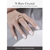 image:imageohora Semi Cured Gel Nail Strips N Bare Crystal  Works with Any Lamps SalonQuality Long Lasting Easy to Apply amp Remove  Includes 2 Prep Pads Nail File amp Wooden Stick