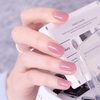 image:imageohora Semi Cured Gel Nail Strips N Plum Veil  Syrup Purple Works with Any Lamps SalonQuality Long Lasting Easy to Apply amp Remove  Includes 2 Prep Pads Nail File amp Wooden Stick