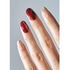 image:imageohora Semi Cured Gel Nail Strips N Ruby Glint  Works with Any Lamps SalonQuality Long Lasting Easy to Apply amp Remove  Includes 2 Prep Pads Nail File amp Wooden Stick