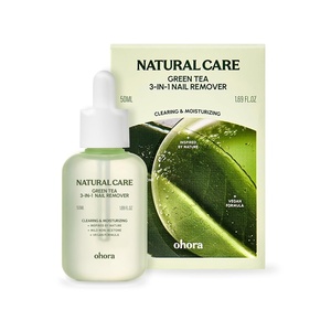 image:imageohora Care Easy Peel Remover  SemiCured Gel Nail Strip Remover with Hygienic Dropper  NonDrying Nourishing Formula  Vegan CrueltyFree and Hypoallergenic  Swiftly Removes Gel Strips3in1 Green Tea Remover