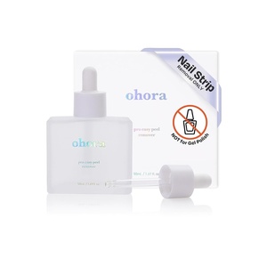 image:imageohora Care Easy Peel Remover  SemiCured Gel Nail Strip Remover with Hygienic Dropper  NonDrying Nourishing Formula  Vegan CrueltyFree and Hypoallergenic  Swiftly Removes Gel StripsEasy Peel Remover