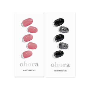 image:imageohora Semi Cured Gel Nail Set of 2 N Juliet amp N Party Night  Professional SalonQuality Nail Care