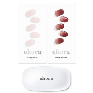 image:imageohora Semi Cured Gel Nail Set of 3 N Cream Light amp N Fig Jam amp Gel Lamp  Professional SalonQuality Nail Care