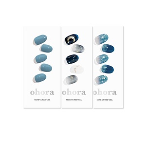 image:imageohora Semi Cured Gel Nail Set of 3 N Washing Jean amp N Moonlight amp N Waterbomb  Professional SalonQuality Nail Care