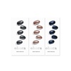 image:imageohora Semi Cured Gel Nail Set of 3 N Boba Chrome amp N Chocolate Chrome amp N Navy Chrome