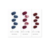 image:imageohora Semi Cured Gel Nail Set of 3 N Cream Indigo amp N Mulberry amp N Classic Burgundy  Professional SalonQuality Nail Care