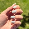 image:imageohora Gel Press On Nails Sage Serenity  Medium Oval Solid Green  100 Real Gel No UV Lamp No Glue NonToxic  15 Sizes 30 Tips  14Day Waterproof Beginner Friendly
