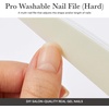 image:imageohora Pro Washable Nail FileHard  Nail Shaper amp Trimmer  TwoSided Fine Grit for Smoother Buff  Creates a Consistent Flawless Finish  Professional Nail Care ToolShine