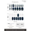 image:imageohora Semi Cured Gel Nail Set of 2 N Addict amp N Moonlight  Professional SalonQuality Nail Care