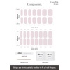 image:imageohora Semi Cured Gel Nail Set of 2 N Ash Pink amp N Bare Pink  Professional SalonQuality Nail Care