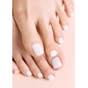 image:imageohora Semi Cured Gel Pedi Strips P Pink Bell  Works with Any Lamps SalonQuality Long Lasting Easy to Apply amp Remove  Includes 2 Prep Pads Nail File amp Wooden StickP Basic Pedicure No3
