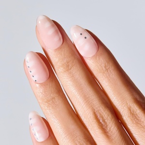 image:imageohora Gel Press On Nails Croc Crush  Medium Oval Art Beige  100 Real Gel No UV Lamp No Glue NonToxic  15 Sizes 30 Tips  14Day Waterproof Beginner Friendly