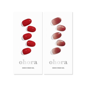 image:imageohora Semi Cured Gel Nail Set of 2 N Addict amp N Fig Jam  Professional SalonQuality Nail Care