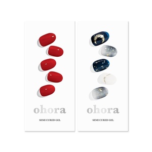 image:imageohora Semi Cured Gel Nail Set of 2 N Addict amp N Moonlight  Professional SalonQuality Nail Care
