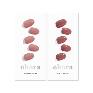 image:imageohora Semi Cured Gel Nail Set of 2 N Ash Pink amp N Cream Rose  Professional SalonQuality Nail Care