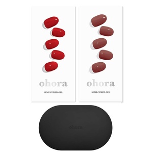 image:imageohora Semi Cured Gel Portable Starter Set N Addict amp N Brick amp Portable Gel Lamp  Professional SalonQuality Nail Care