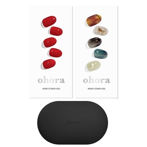image:imageohora Semi Cured Gel Portable Starter Set N Addict amp N Dreaming amp Portable Gel Lamp  Professional SalonQuality Nail Care