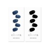 image:imageohora Semi Cured Gel Nail Set of 2 N Cream Indigo amp N Onyx  Professional SalonQuality Nail Care