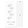 image:imageohora Semi Cured Gel Nail Set of 2 N Clean White amp N Onyx  Professional SalonQuality Nail Care
