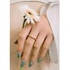 image:imageohora Semi Cured Gel Nail Set of 2 N Cream Leaf amp N Cream Beige  Professional SalonQuality Nail Care