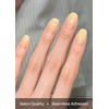 image:imageohora Semi Cured Gel Nail Strips N Honey Veil  Works with Any Lamps SalonQuality Long Lasting Easy to Apply amp Remove  Includes 2 Prep Pads Nail File amp Wooden StickN Honey Veil