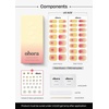 image:imageohora Semi Cured Gel Nail Strips N Honey Veil  Works with Any Lamps SalonQuality Long Lasting Easy to Apply amp Remove  Includes 2 Prep Pads Nail File amp Wooden StickN Tropical Dream