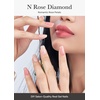 image:imageohora Semi Cured Gel Nail Set of 3 N Clean White amp N Rose Diamond amp Easy Peel Remover  Professional SalonQuality Nail Care