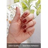 image:imageohora Semi Cured Gel Nail Strips N Spring Garden  Green Patterned Works with Any UVLED Lamps SalonQuality Long Lasting Easy to Apply amp Remove  Includes 2 Prep Pads Nail File amp Wooden StickN Chilly