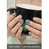 image:imageohora Semi Cured Gel Nail Strips N Spring Garden  Green Patterned Works with Any UVLED Lamps SalonQuality Long Lasting Easy to Apply amp Remove  Includes 2 Prep Pads Nail File amp Wooden StickN Lucky Drop Clover