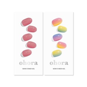 image:imageohora Semi Cured Gel Nail Set of 2 N Juliet amp N Pastel  Professional SalonQuality Nail Care