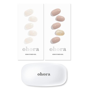 image:imageohora Semi Cured Gel Nail Set of 3 N Cream Cotton amp N Nudist amp Gel Lamp  Professional SalonQuality Nail Care