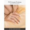 image:imageohora Semi Cured Gel Nail Set of 2 N Cream Cotton amp N Waterbomb  Professional SalonQuality Nail Care