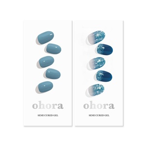 image:imageohora Semi Cured Gel Nail Set of 2 N Washing Jean amp N Waterbomb  Professional SalonQuality Nail Care