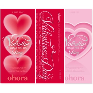 image:imageohora Semi Cured Gel Valentines Day Set N Heart Jelly amp N Mini Heart amp N Love Puff  Professional SalonQuality Nail Care  Easy to Use Comfortable Curing and Easy to Remove