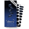 image:imageohora Semi Cured Gel Nail Set of 2 N Dark Veil amp N Navy Chrome