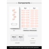image:imageohora Semi Cured Gel Nail Strips N Star Stripes  Works with Any Lamps SalonQuality Long Lasting Easy to Apply amp Remove  Includes 2 Prep Pads Nail File amp Wooden StickN Basic Nails no11