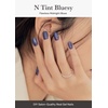 image:imageohora Semi Cured Gel Nail Strips N Tint Bluesy  Blue Tint Works with Any UVLED Lamps SalonQuality Long Lasting Easy to Apply amp Remove  Includes 2 Prep Pads Nail File amp Wooden Stick