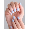 image:imageohora Semi Cured Gel Nail Strips N Liberated Stars  Works with Any Nail Lamps SalonQuality Long Lasting Easy to Apply amp Remove  Includes 2 Prep Pads Nail File amp Wooden StickN Greyish Blue
