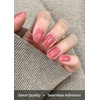image:imageohora Semi Cured Gel Nail Strips N Liberated Stars  Works with Any Nail Lamps SalonQuality Long Lasting Easy to Apply amp Remove  Includes 2 Prep Pads Nail File amp Wooden StickN Juliet
