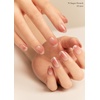 image:imageohora Semi Cured Gel Nail Strips N Sugar French  Nude Works with Any UVLED Lamps SalonQuality Easy to Apply amp Remove  Nail Wraps StickersN Sugar French