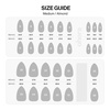 image:imageohora Semi Cured Gel Nail Strips N Sugar French  Nude Works with Any UVLED Lamps SalonQuality Easy to Apply amp Remove  Nail Wraps StickersNP Rock Star
