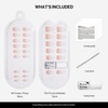 image:imageohora Semi Cured Gel Nail Strips N Sugar French  Nude Works with Any UVLED Lamps SalonQuality Easy to Apply amp Remove  Nail Wraps StickersNP Soft Babyboomer
